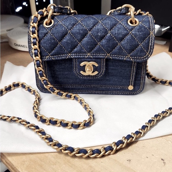 Chanel Denim bag 23s small - Picture 9 of 9